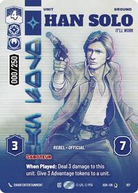 Han Solo - It'll Work (Serialized) #917