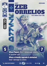 Zeb Orrelios - Fists Work Every Time (Serialized) #918