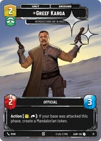 Greef Karga (Foil) #31