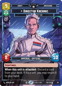 Director Krennic - I Lose Nothing But Time (Prize Wall) (Foil) #157