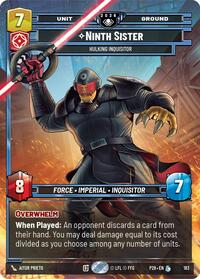 Ninth Sister - Hulking Inquisitor #183