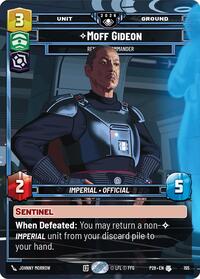 Moff Gideon - Remnant Commander (Top 64) #195