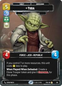 Yoda - Begun, the Clone War Has (Foil) #216