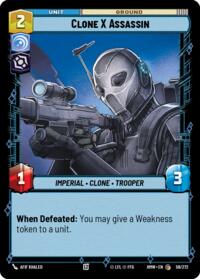 Clone X Assassin #59/272