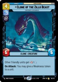 Clone of the Zillo Beast - Emperor's Experiment #65/272