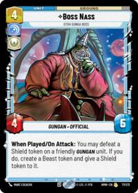 Boss Nass - Otoh Gunga Boss #77/272