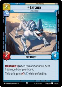 Batcher - Loyal Hound #83/272