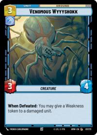 Venomous Wyyyshokk #87/272