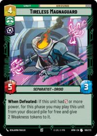 Tireless Magnaguard #109/272