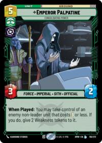 Emperor Palpatine - Consolidating Power #110/272