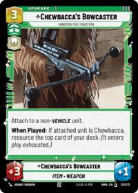 Chewbacca's Bowcaster - Handcrafted Tradition #127/272