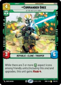 Commander Gree - Of the 41st Elite Corps #138/272
