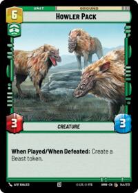 Howler Pack #144/272