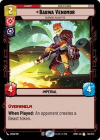 Babwa Venomor - Burning Kashyyyk #152/272