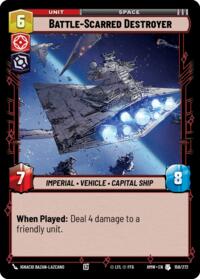 Battle-Scarred Destroyer #158/272