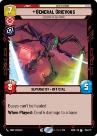 General Grievous - Scourge of Dathomir #159/272