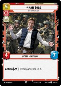Han Solo - My Team's Ready #170/272