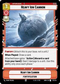 Heavy Ion Cannon #172/272