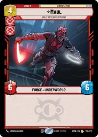 Maul - Only Revenge Remains #174/272