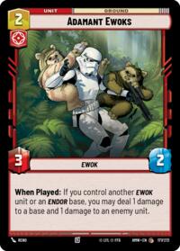 Adamant Ewoks #177/272