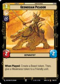 Geonosian Picador #199/272