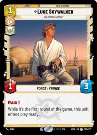 Luke Skywalker - Dreaming Farmboy #208/272