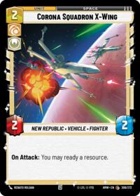 Corona Squadron X-Wing #209/272