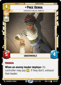 Phee Genoa - Liberator of Ancient Wonders #214/272