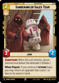 Sandcrawler Sales Team #222/272