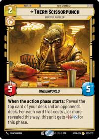 Therm Scissorpunch - Boastful Gambler #223/272
