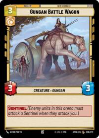 Gungan Battle Wagon #226/272