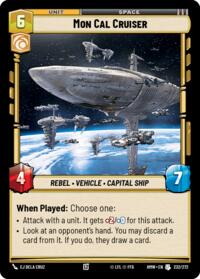 Mon Cal Cruiser #232/272