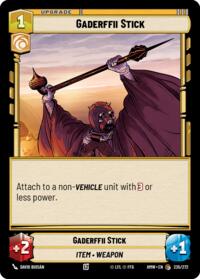 Gaderffii Stick #235/272