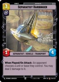 Separatist Harbinger #244/272