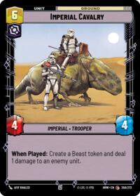 Imperial Cavalry #250/272