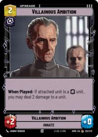 Villainous Ambition #252/272