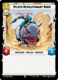 Ryloth Revolutionary Rider #258/272