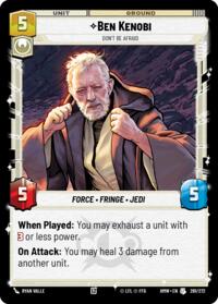 Ben Kenobi - Don't Be Afraid #261/272
