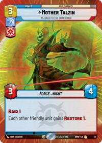Mother Talzin - Pledged to the Sisterhood (Hyperspace) #311