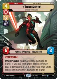 Third Sister - Cycle of Vengeance (Hyperspace) #323