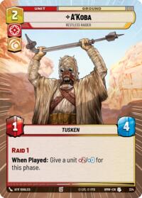 A'Koba - Restless Raider (Hyperspace) #324
