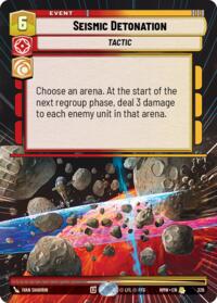 Seismic Detonation (Hyperspace) #326