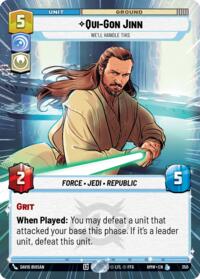 Qui-Gon Jinn - We'll Handle This (Hyperspace) #350