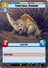 Territorial Mudhorn (Hyperspace) #361