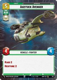 Auzituck Avenger (Hyperspace) #392