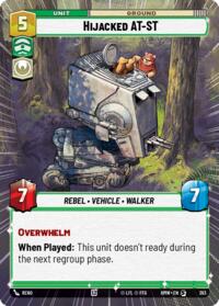 Hijacked AT-ST (Hyperspace) #393