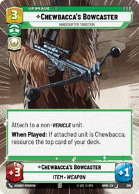 Chewbacca's Bowcaster - Handcrafted Tradition (Hyperspace) #399