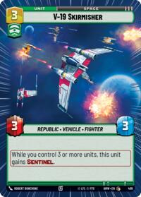 V-19 Skirmisher (Hyperspace) #409