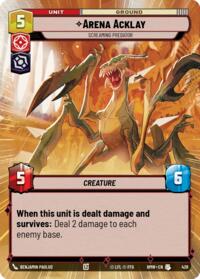 Arena Acklay - Screaming Predator (Hyperspace) #428