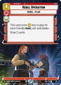 Rebel Operation (Hyperspace) #445